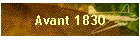 Avant 1830