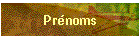 Pr�noms
